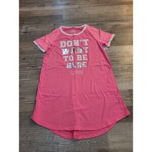 No boundaries small womens pink sleepwear nightie new with tags